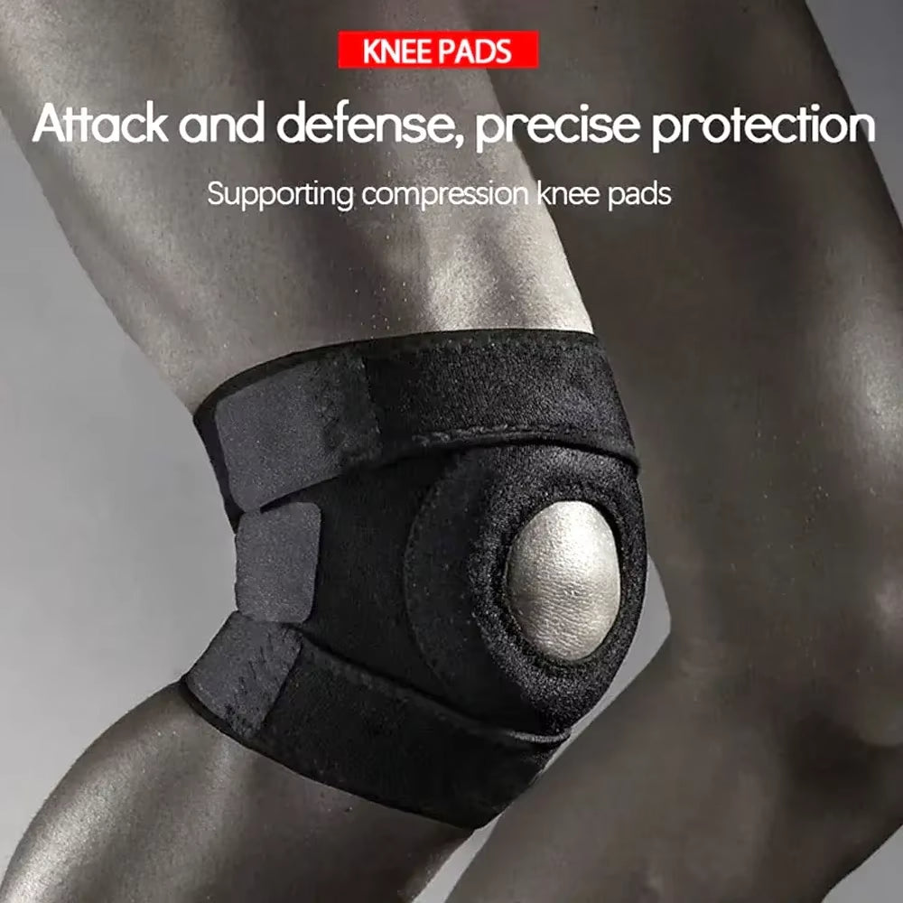 1Pcs Patellar Tendon Support Strap, Knee Pain Relief Adjustable Neoprene Knee Strap for Running,Arthritis,Tennis Injury Recovery