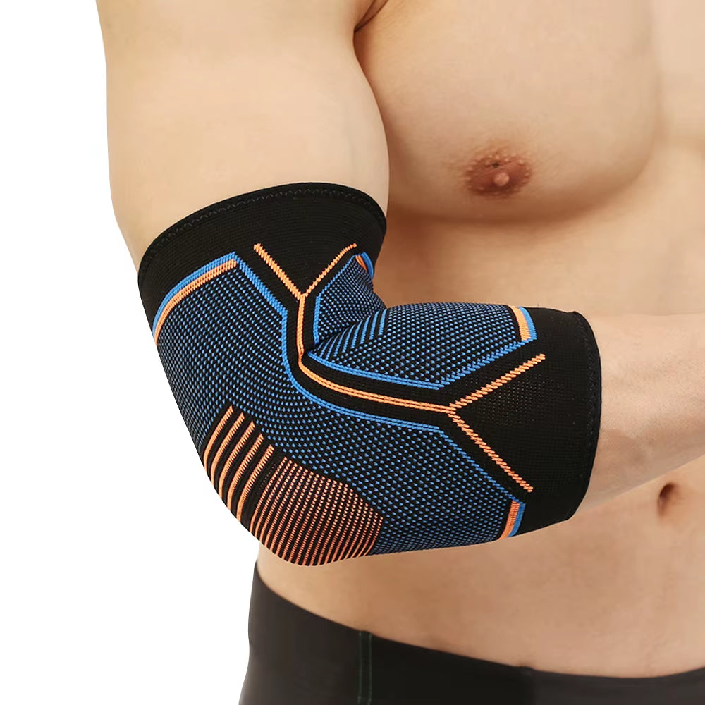 2Pcs Elbow Brace Compression Support Sleeve for Tendonitis,Tennis,Golf Elbow,Weightlifting,Workouts Men and Women Recovery
