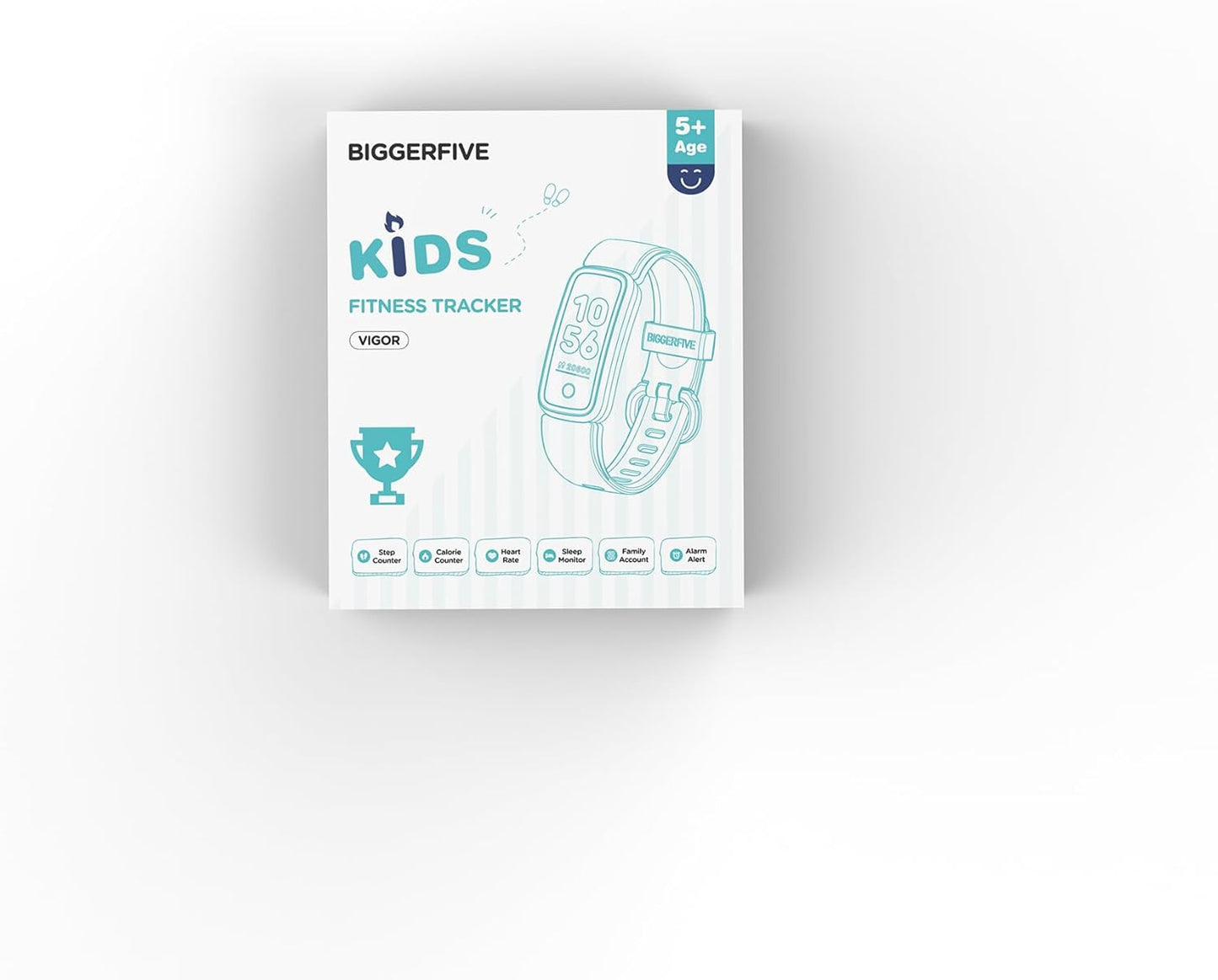 Fitness Tracker Watch for Kids Girls Boys Teens, Activity Tracker, Pedometer, Heart Rate Sleep Monitor, IP68 Waterproof Calorie Step Counter Watch with Alarm Clock, Great Kids Gift