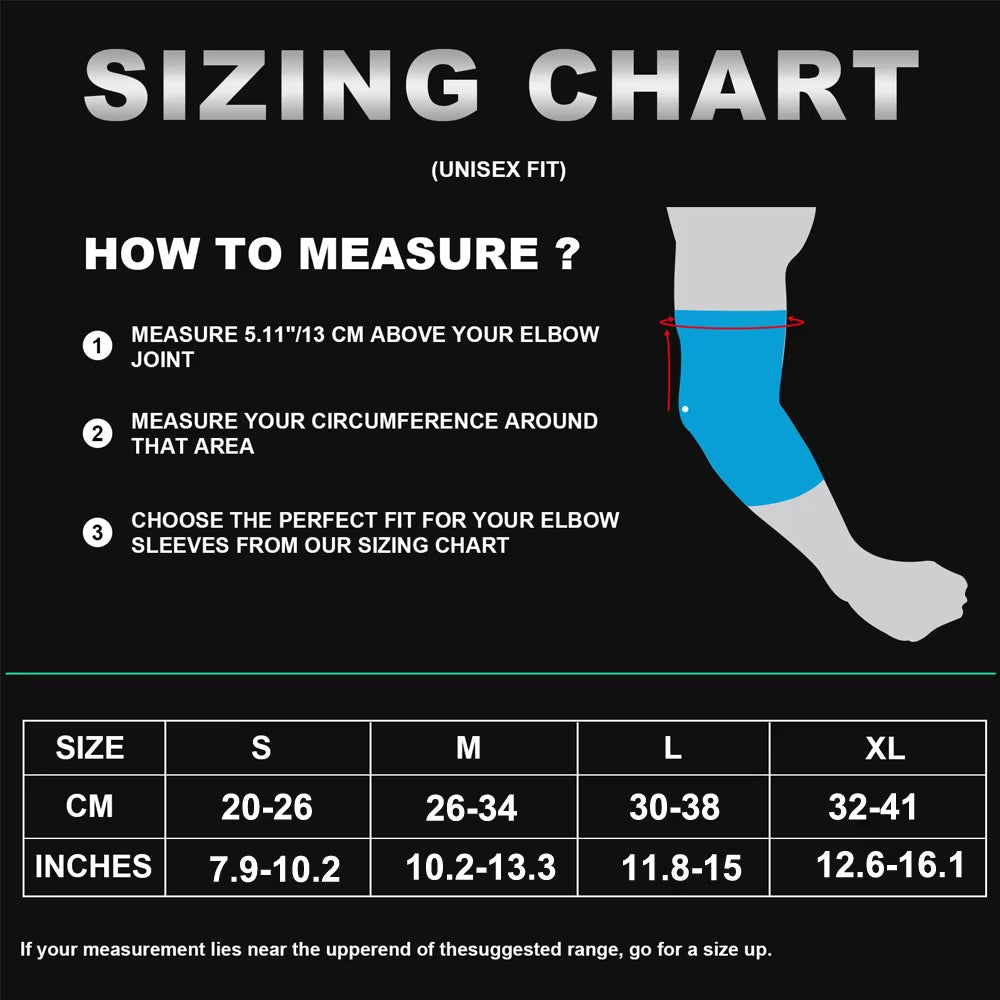 2Pcs Elbow Brace Compression Support Sleeve for Tendonitis,Tennis,Golf Elbow,Weightlifting,Workouts Men and Women Recovery