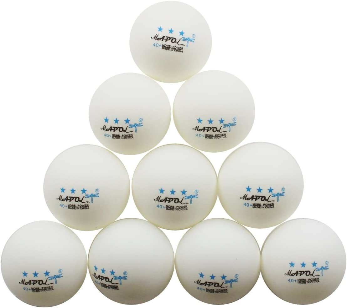 50 White 3-Star Table Tennis Balls Premium Training Ping Pong Balls