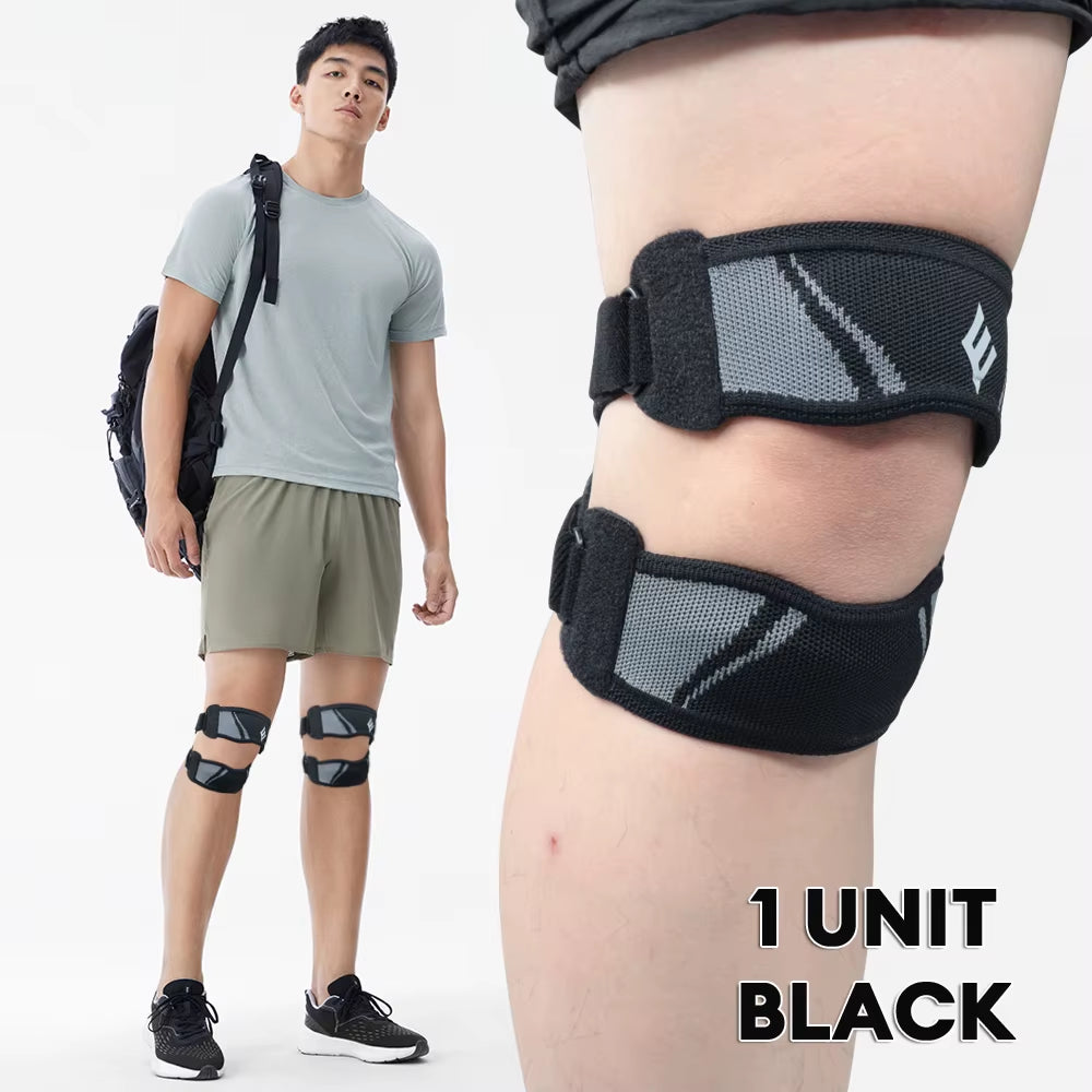 Patella Knee Brace with Side Stabilizers for Men & Women Knee Pain Running Meniscus Tear Arthritis Tendonitis Injury Recovery