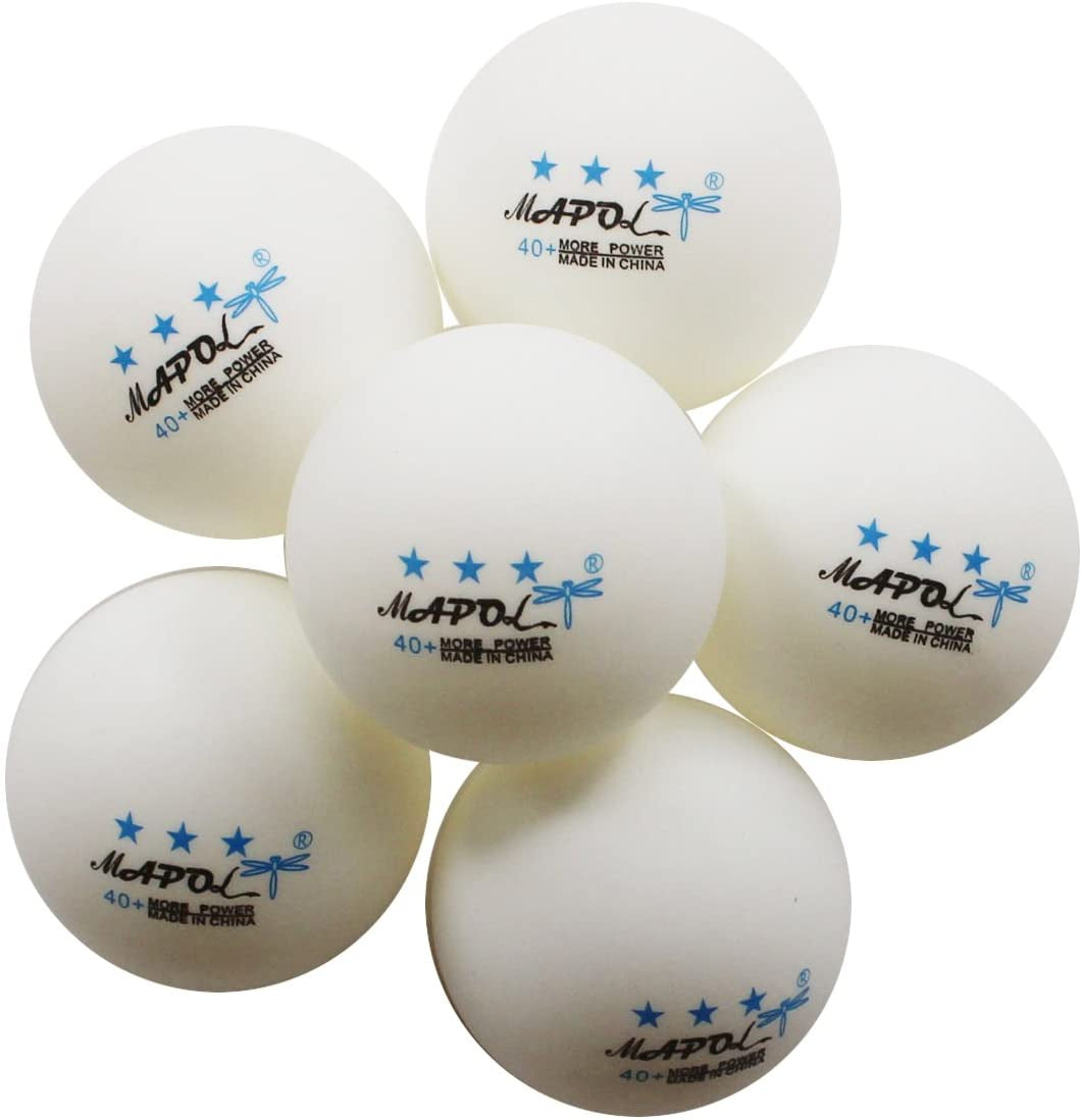 50 White 3-Star Table Tennis Balls Premium Training Ping Pong Balls