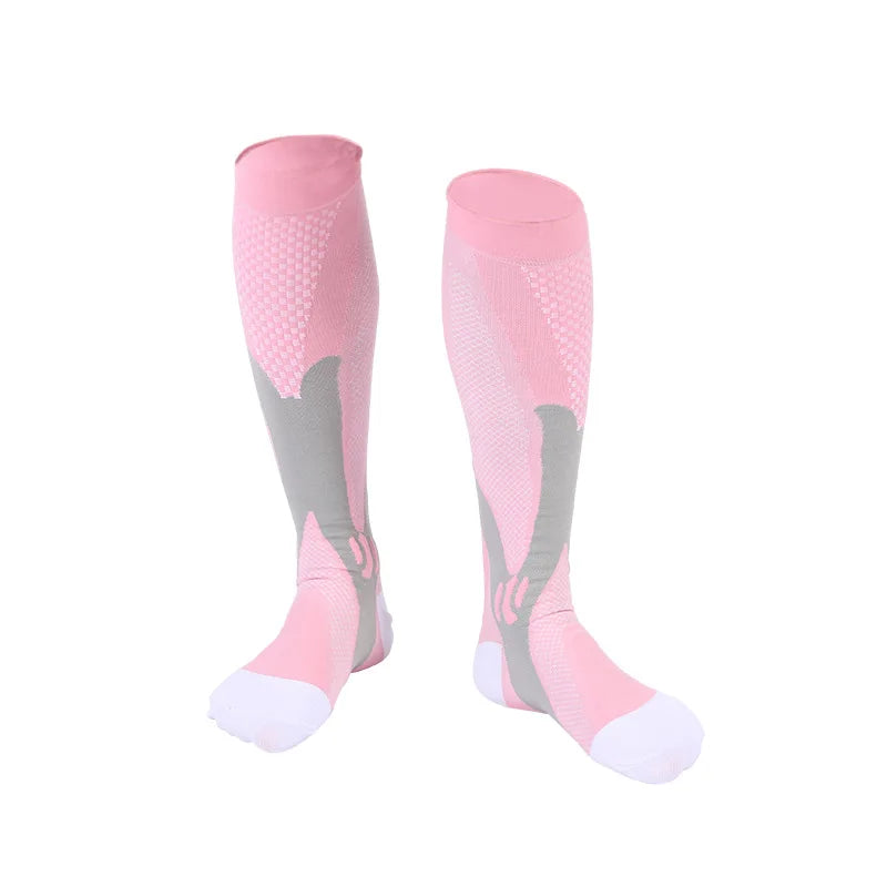 Men'S Sports Compression Socks Varicose Veins Cycling Socks Nursing Running Compression Socks Nurse Outdoor Natural Hiking