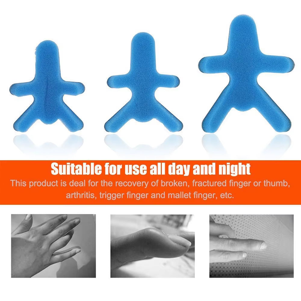 Medical Finger Splint Brace Frog Phalanx Posture Corrector Aluminium Finger Protect Support Recovery Injury Malleable Belt