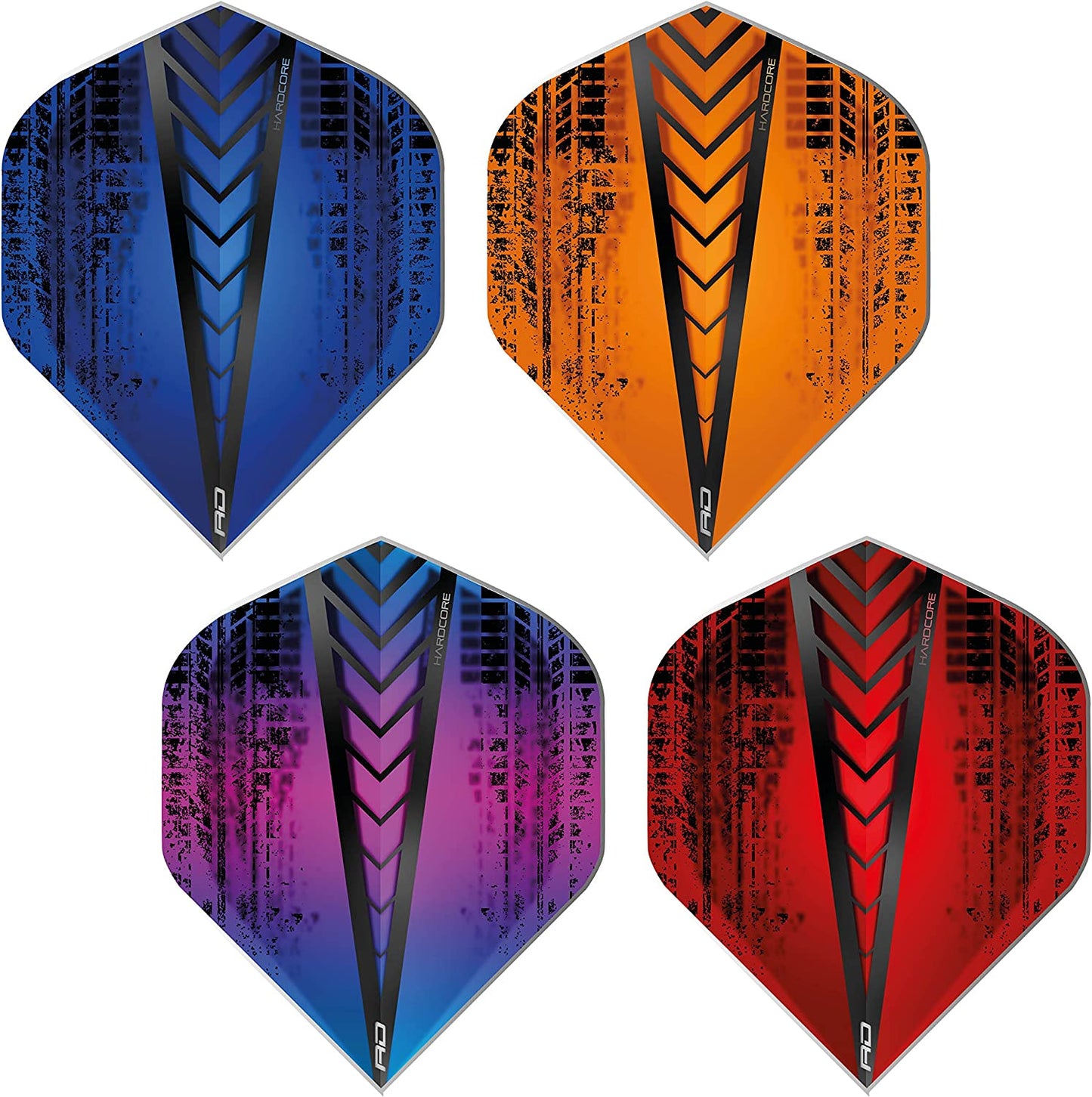 Hardcore Selection Pack Extra Thick Standard Dart Flights