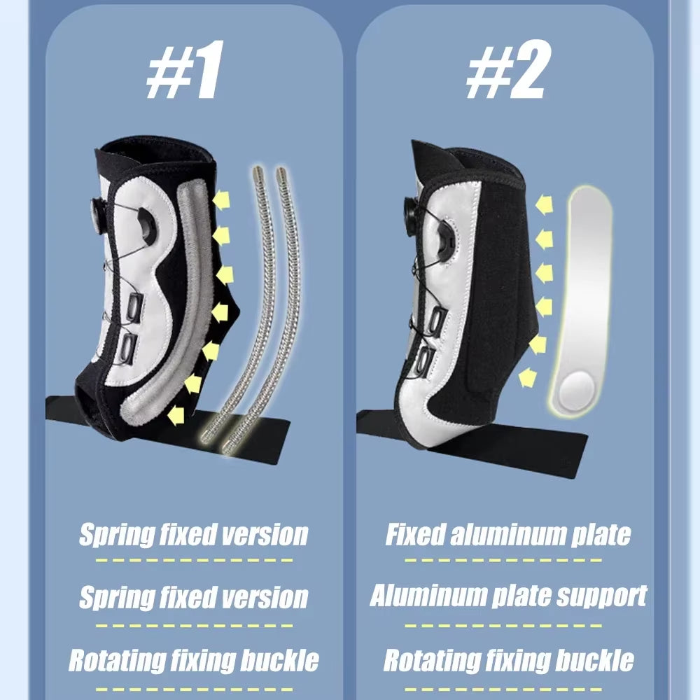 1Pcs Ankle Brace, Stabilizer, Lace up Adjustable Support, Stirrup Compression for Running, Injury Recovery, Sprain, Ankle Wrap