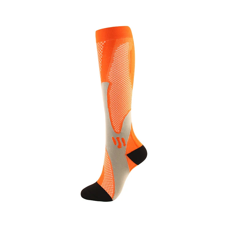Men'S Sports Compression Socks Varicose Veins Cycling Socks Nursing Running Compression Socks Nurse Outdoor Natural Hiking