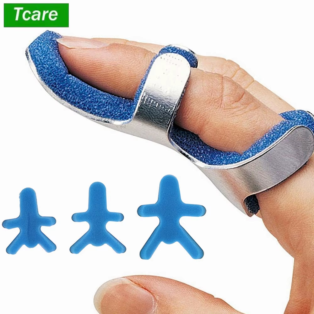 Medical Finger Splint Brace Frog Phalanx Posture Corrector Aluminium Finger Protect Support Recovery Injury Malleable Belt