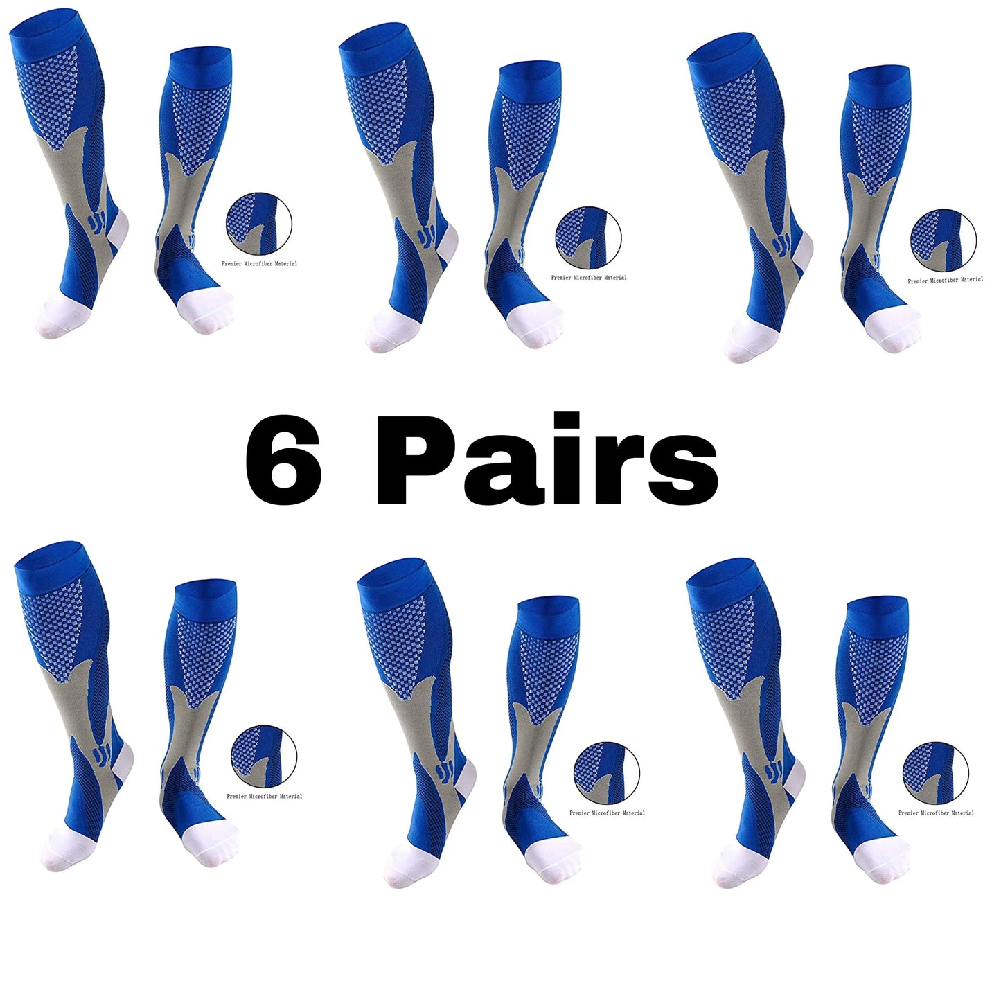 Men'S Sports Compression Socks Varicose Veins Cycling Socks Nursing Running Compression Socks Nurse Outdoor Natural Hiking