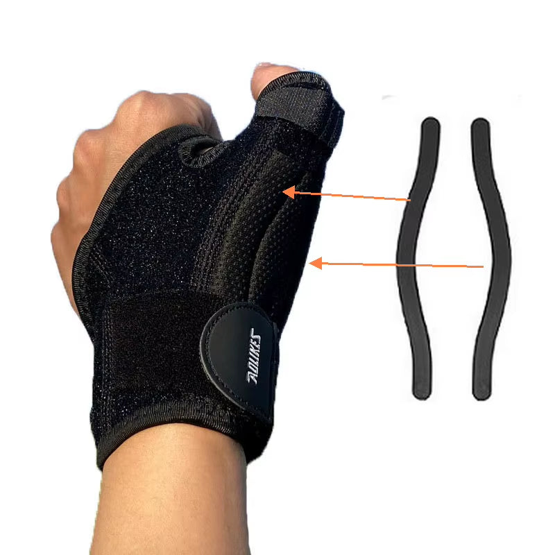 1Pc Wrist Thumb Support Protector Tendon Sheath Injury Recovery Thumb Brace Splint Finger Sprain Retainer Band Arthritis