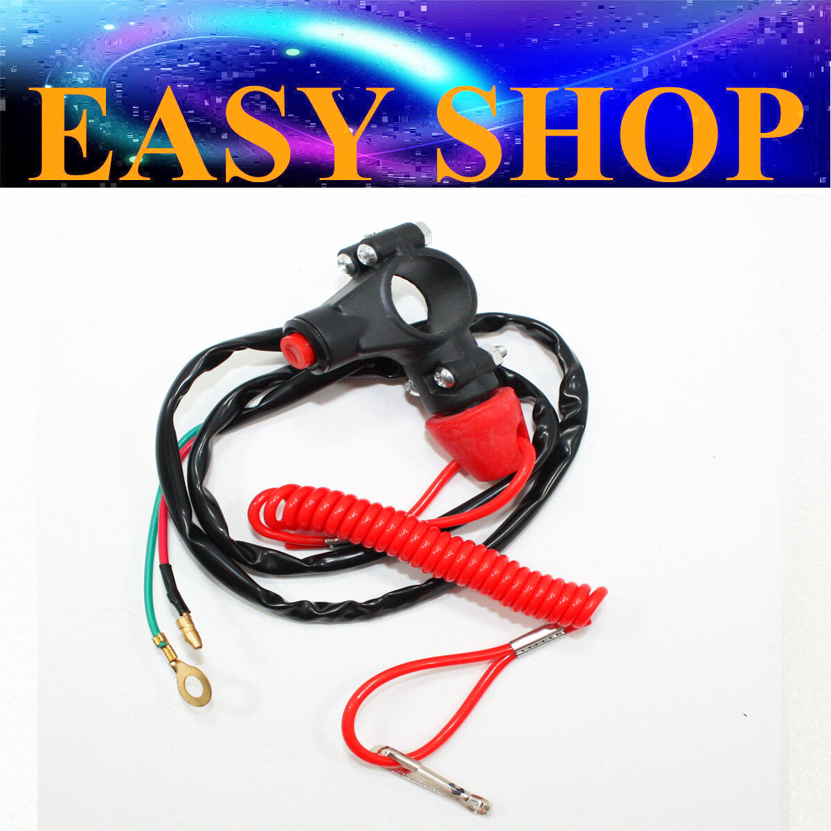 Stop Kill Switch Button 43Cc 47Cc 49Cc Mini PIT Pocket Rocket Quad Dirt Bike ATV