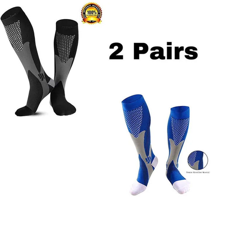 Men'S Sports Compression Socks Varicose Veins Cycling Socks Nursing Running Compression Socks Nurse Outdoor Natural Hiking